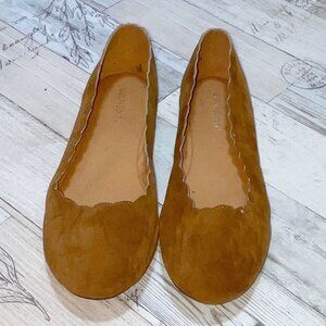 Guilty Soles Daniella Tan Scalloped Flat